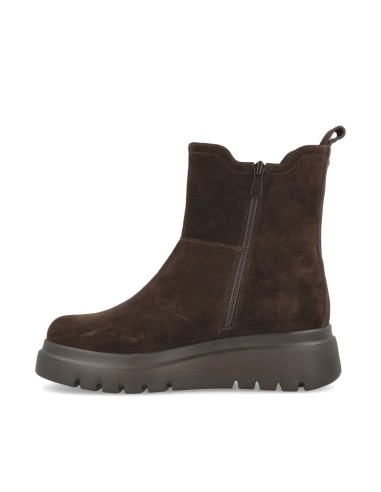 Impronte Maddalena Chelsea Veloursstiefeletten mit Keilabsatz